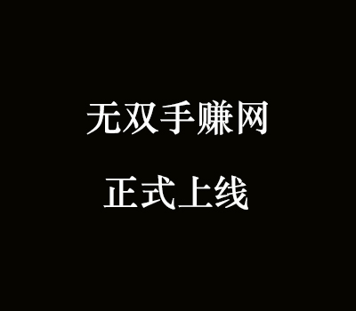 无双手赚网正式上线