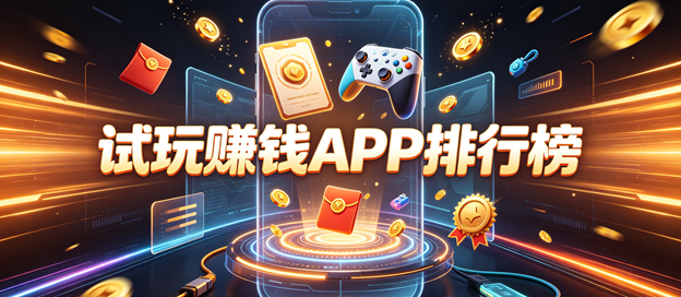 试玩软件赚钱app排行榜前十名，靠谱的试玩软件TOP10
